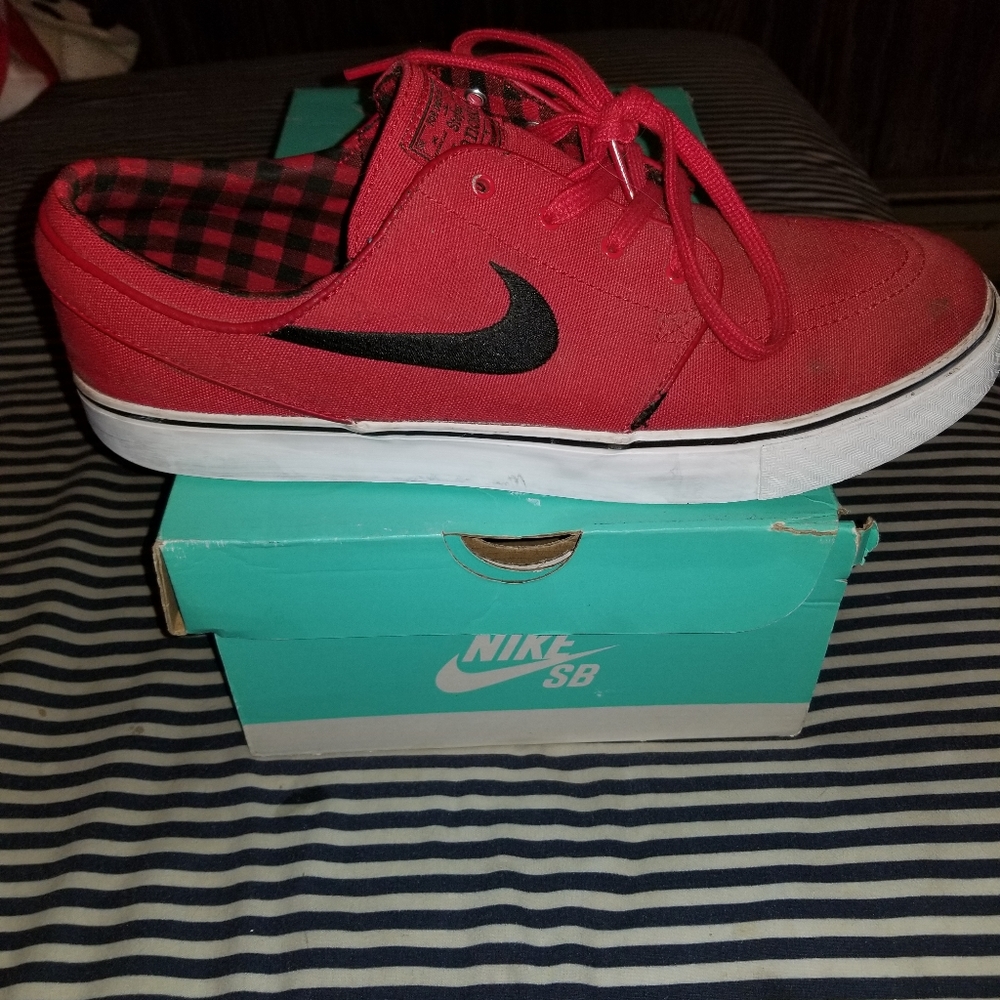 used nike sb jankoski's canvas